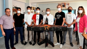 Lise öğrencilerinin tasarladığı İHA, TEKNOFEST'te yarışacak