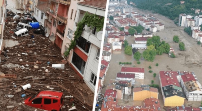 Sel felaketinin yaşandığı bölgelere Kırıkkale'den destek