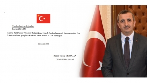 Vali Yunus Sezer'e yeni görev..!