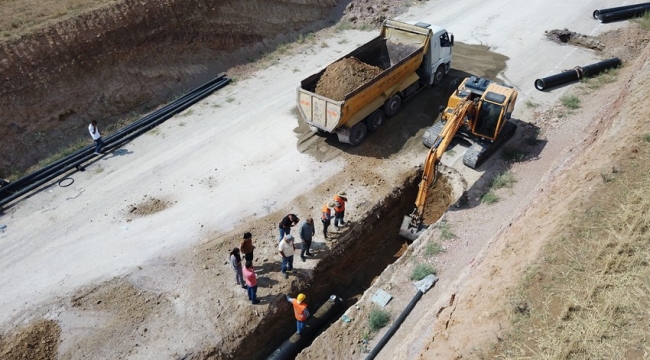 Yahşihan'da asfaltlama çalışmaları