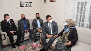 Besmele ile görevine başlayan Valinin ilk ziyareti