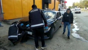 Çoraba sarıp motor bölümüne saklamış