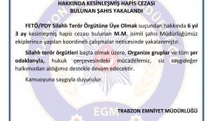 Fetö/pyd'den aranan şahıs yakalandı