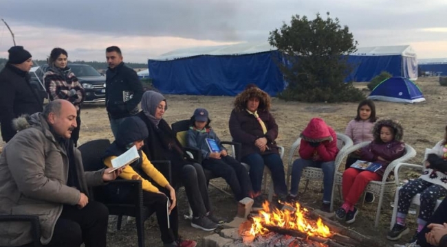 "Kitapların Işığında Gençlik Kampı" etkinliği