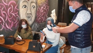 Salgınla mücadele için kafeler bir bir HES taramasından geçirildi