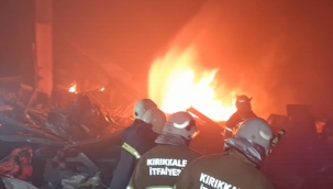 Saatler süren yangın güçlükle söndürülebildi