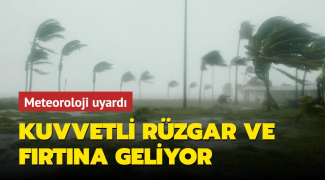 Son Dakika..! Yağış geliyor...