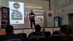 Basın mensuplarına "Madde Bağımlılığı ve Uyuşturucu İle Mücadele" semineri