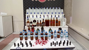 Kırıkkale'de sahte içki operasyonu