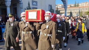 Piyade Uzman Çavuş Emre Ceylan, Memleketi Kırıkkale'de Toprağa Verildi