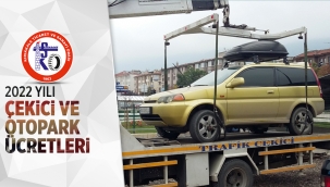 Çekici ve otopark ücretlerinde değişiklik