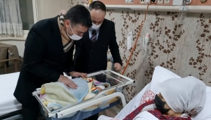 Kırıkkale'de yeni yılın ilk bebeği dünyaya geldi