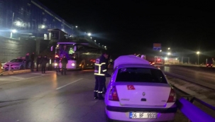 Kırıkkale'de otobüs kazası, yaralılar var