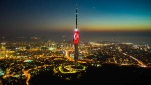 Kuleden görmek için akın ediyorlar