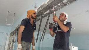 Okullarda bakım onarım ve güçlendirme çalışmaları