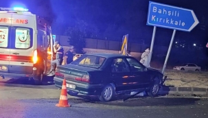 İki otomobilin çarpıştığı kazada 5 kişi yaralandı