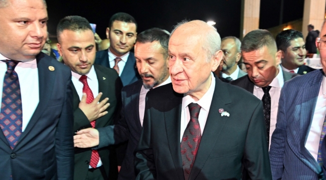 MHP lideri Bahçeli'nin Kırıkkale ziyareti
