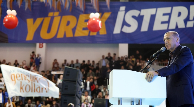 Erdoğan, "Sıkıyorsa gel bu işi referanduma götürelim"