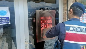 Jandarmadan "Mutluluğa Kurşun Sıkma" uyarısı