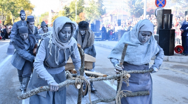 Kırıkkale'de 29 Ekim Cumhuriyet Bayramı coşkusu