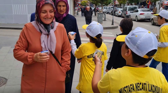 Öğrenciler suyun önemini bir kez daha hatırlattı