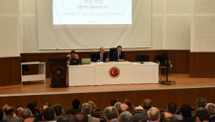 Yöneticilerle değerlendirme toplantısı