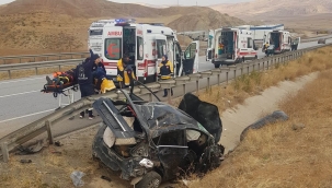 Metrelerce savruldu, 3 kişi ölümden döndü