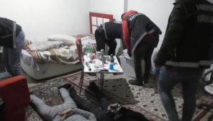 Adreslere eş zamanlı gece baskını