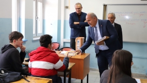 Belediyeden LGS öğrencilerine eğitim desteği