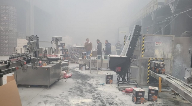 OSB'deki yağ fabrikasında yangın, çok sayıda ekip sevk edildi