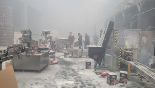 OSB'deki yağ fabrikasında yangın, çok sayıda ekip sevk edildi