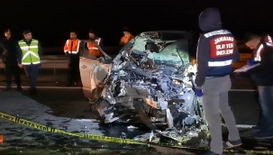 Zincirleme trafik kazası, 1 ölü, 4 yaralı