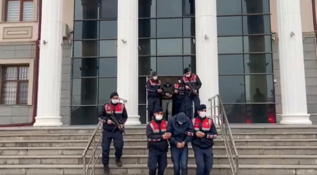 Güvenlik kameralarından iz süren jandarma hırsızları yakaladı