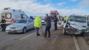 Trafik kazasında acı haber..!