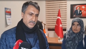 Depremzede aile KYK yurduna yerleştirildi