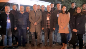 Gönüllü öğretmenler deprem bölgesine uğurlandı