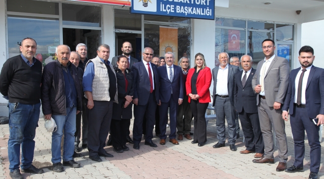 "Güzel şehrimize ve insanımıza hizmet için yola çıktık"