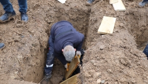 Kırıkkale'de kazısı yapılan mezarlar taşındı