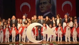 Çocuklar en sevinçli gününü yaşadı