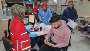 İftarını açanlar kan vermeye koştu