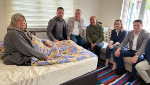 100 yaşındaki teyzeye uzanan yardım eli