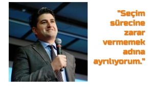 Seçim sonrası gelen ilk istifa