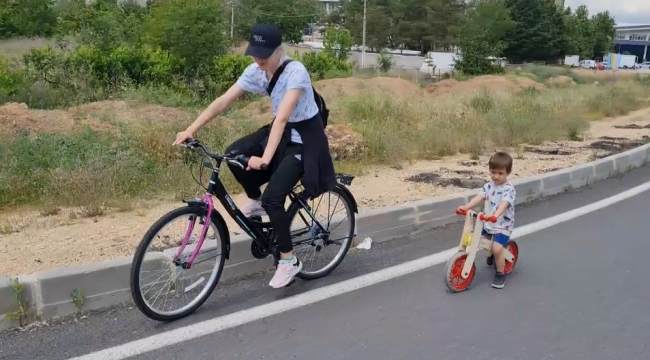 En küçük yarışçısı 3 yaşındaki Göktürk oldu