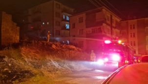 Bir anda dumanlar içinde kaldılar