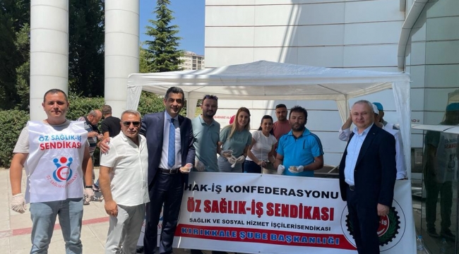 Öz Sağlık İş Sendikasından Aşure Etkinlği