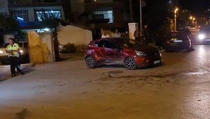 Kavşaktaki kazada yaralandılar