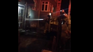 Rehabilitasyon merkezinde yangın