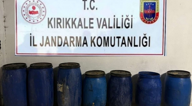 Varillerle şarap üretiyordu, jandarma yakaladı