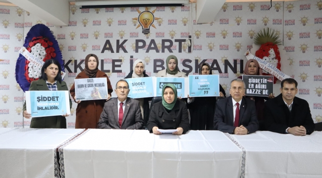 AK Parti Kadın Kolları Başkanı "Ateşkes kalıcı olmalı"