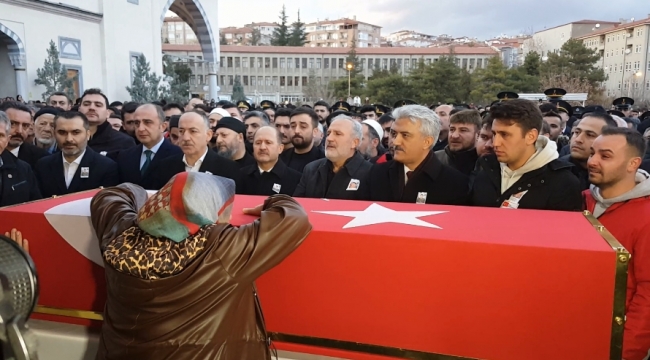 Şehit Semih Yılmaz, memleketi Kırıkkale'de toprağa verildi